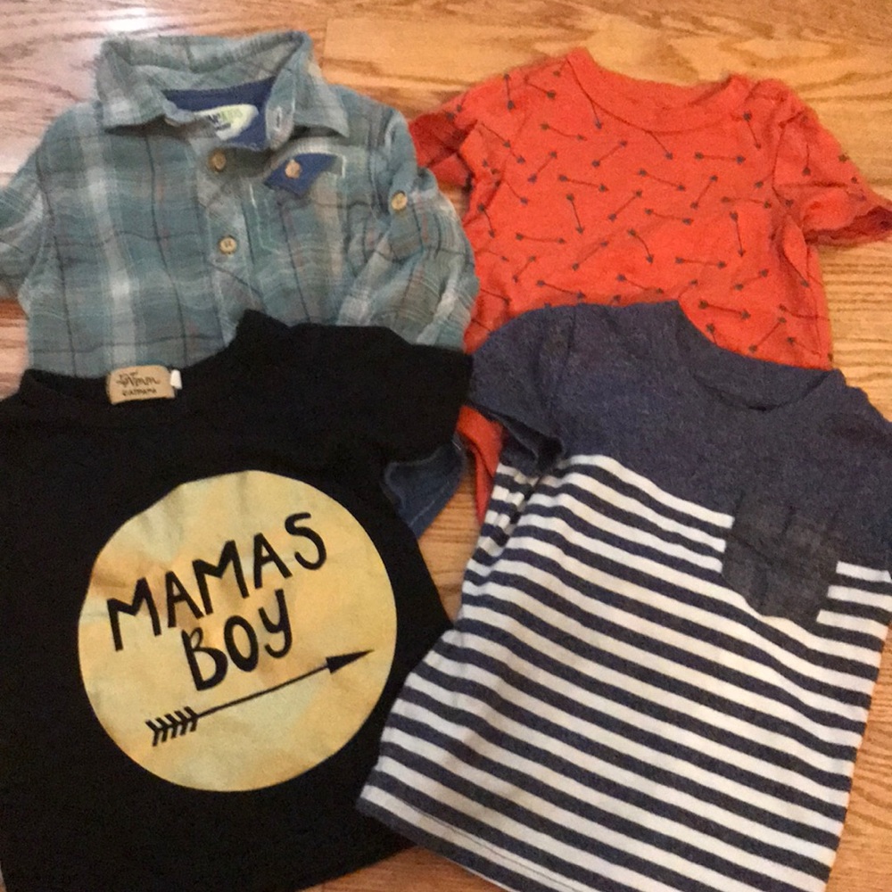 12 months shirt bundle